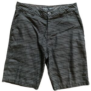 O’Neill Dark Gray Stripe Men’s Shorts Size 28